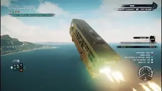 Just Cause 4 - Flying a Bus