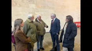 Danny Kruger MP meets East Wiltshire farmers at NFU Family Farm Tax rally in Westminster