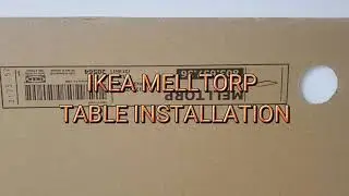CARA PASANG IKEA MELLTORP DINING TABLE