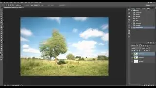 How to blend multiple shorter exposures into a single long exposure image using Photoshop