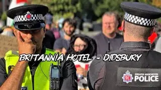 Britannia Hotel - Didsbury - [17/08/25] - Who are the antagonisers? Left or Right?