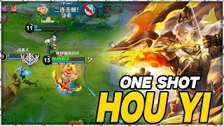 HOU YI 15 KILLS IN 11 MINUTES! INSANE CARRY & UNSTOPPABLE DAMAGE | HONOR OF KINGS 2025