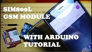 Учебное пособие по SIM800L с Arduino. Как отправлять и получать SMS, а также совершать звонки.