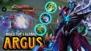 ARGUS CARRY WHOLE TEAM || ARGUS BRUTAL DAMAGE BUILD || ARGUS TOP 1 GLOBAL BUILD 