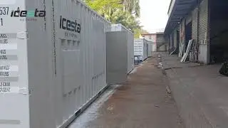 Your On-Site Ice Solution: The ICESTA Containerized Ice Machine