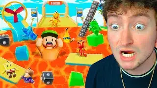 Stumble Guys, But the Floor is LAVA!