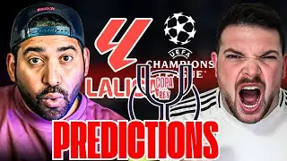 PREDICTIONS! Real Madrid vs Barcelona 🔥 | La Liga, Copa del Rey & UCL Talk @davetalksmadrid 