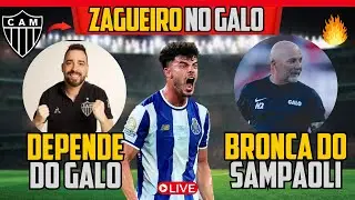 🔥 DA EUROPA PARA O GALO 😱 BRONCA DO SAMPAOLI 🔴 AO VIVO