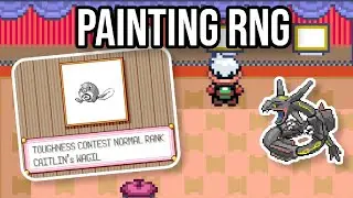 068 National Living Dex gen 3: Pokemon Emerald - Painting Seed Rng Manipulation