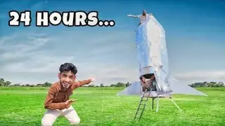 Living 24 hours in rocket house challenge Umesh Kishor Aashiq