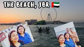 🌟 The Beach JBR Dubai | Bluewaters Island View | Family Beach Day