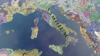Imperator Rome Invictus: Consolidating Italy with Samnium Timelapse