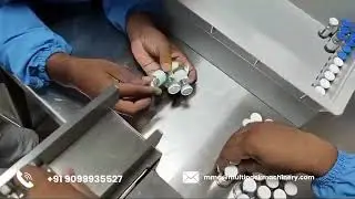 Sterile vial labeling machine with vision camera inspection, vial label shrink&nbsp;sleeve&nbsp;machine