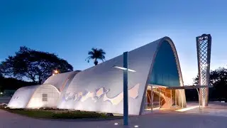 【4K】Church of S&atilde;o Francisco de Assis - Igreja da Pampulha - Belo Horizonte - Brazil walking tour
