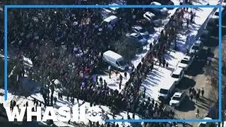 ICE protests continue in Minneapolis, Homeland Security responds