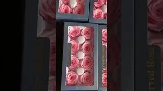 Preserved rose bud in box #rose