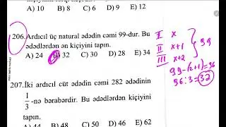 Ardıcıl ədədlər (MHM yeni nəşr)( Arzu Əskərova 051-641-88-34)