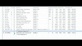 Xactimate - Notes in Bold