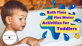 Easy & Mess-FREE Bath-Tub Fine Motor Activities for Toddlers (Ages 2+)
