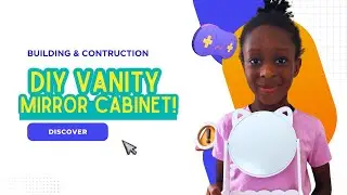🪞 DIY Vanity Mirror Cabinet! | Holiness Creates Her Own Mini Room Makeover ✨💗