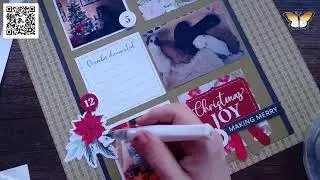 Keeping Traditions Scrapbooking Workshop Kit Layout 1 Left side