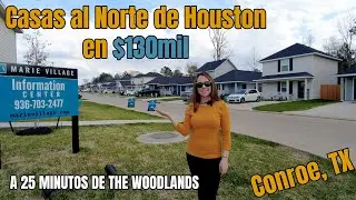 CASAS NUEVAS Y ECONÓMICAS al norte de HOUSTON.  - Marie Village ( Conroe, Tx)