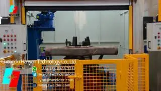 Rear axle welding production line