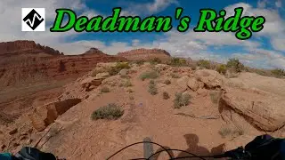 Best expert MTB trail in Moab, UT - Deadman's Ridge