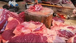 Good 👌🍖❤️ Butcher।। Meat Cutting  #meatindustries #skills #plank #amazing #sweetmeat #beefcutting