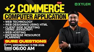 Plus Two Commerce Model Exam - Computer Application | Sure Questions | Xylem Plus Two Commerce