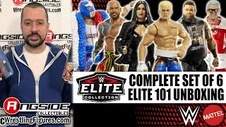 Ringside Collectibles Unboxing: Mattel WWE Elite 101 Full Set of Wrestling Action Figures!