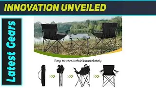 HaSteeL Camping Chairs: Your Ultimate Outdoor Comfort Combo!