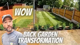 Garden makeover in just 12 hours.