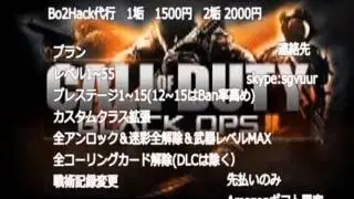 Bo2Hack代行受付中!!!