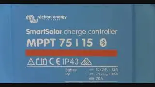 Солнечный контроллер заряда батарей  MPPT SmartSolar 75/15 Victron Energy