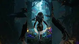 👽Female Predator🌿BEAUTIFUL HUNTRESS🦋Pandora's Jungle 💥 Mesmerizing 4K Epic #shorts #predator #scifi
