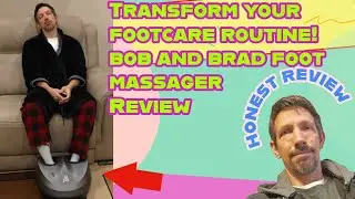 Is This the Best Foot Massager? BOB AND BRAD Shiatsu Massager Tested! Unboxing and review