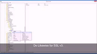 How to Disable SSLv3 and SSLv2 on Windows Server, for IIS