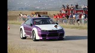 Opel Calibra c20let 1000hp+ Drag Race