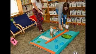 Bulls Gap students mixing technology and art to build their own mini-gold course