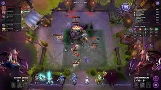 Dota Underlords very hard Battle against A.I. ,400.000 damage ,9 rounds win 2025 11 04 18 27 46