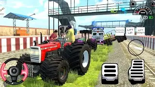 Indian Vehicles Simulator 3D 🚜 Tractor vs Truck DJ | Massey Ferguson Powerful Gameplay 😱 | IVS 3D