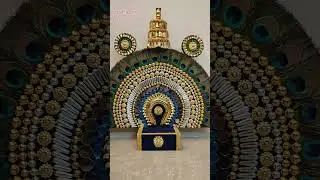 Peacock Thidambu #shorts #trending #reels #art #kerala #craft #peacock #thidambu #alavattom #temple