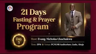 DAY 5|| BEGINNING THE YEAR IN POWER ||21 DAYS FASTING AND PRAYER