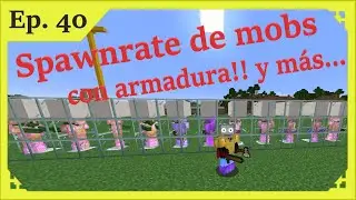 Minecraft Survival 1.16 [ Ep40] - Spawnrate de mobs? Tutorial!