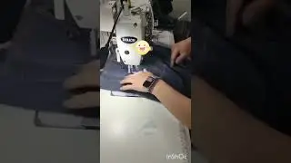 Jean's pant pocket attach technique