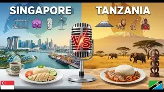 Singapore vs Tanzania: The Urban Jungle vs The Safari Capital