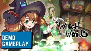 LITTLE WITCH IN THE WOODS -  Demo 1 Hour Gameplay Walkthrough