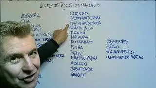 ALIMENTOS RICOS EM MAGN&Eacute;SIO