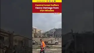 Israel-Iran War Visuals: Buildings, Vehicles Damaged After Iran Missile Attack Hits Central Israel